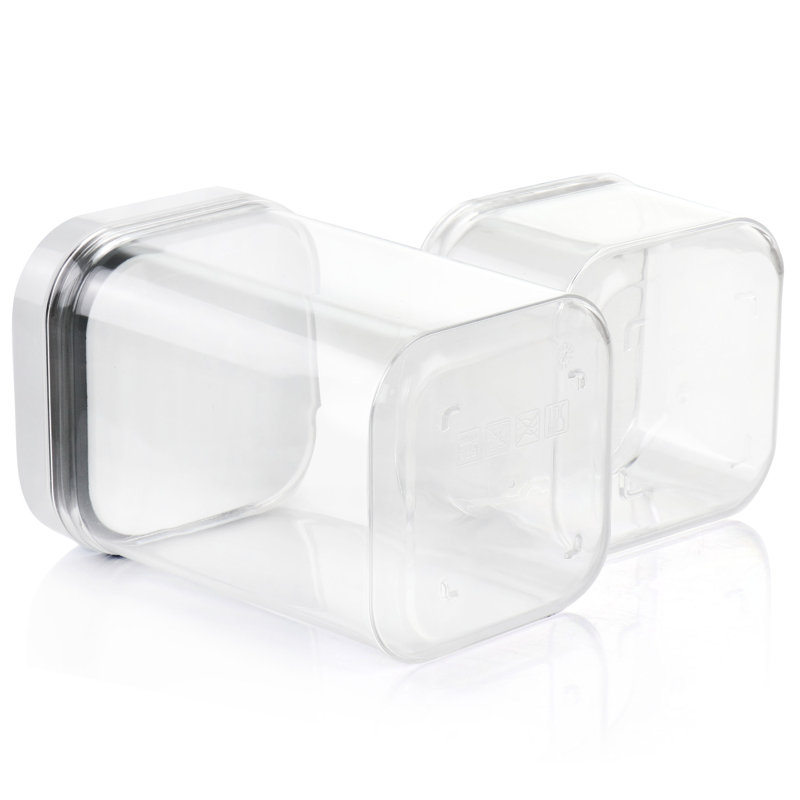 Clear BPA-Free Plastic 3-Piece Storage Container Set