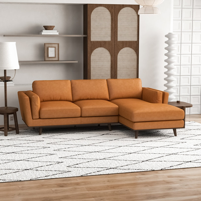 Jansen Upholstered L-Shaped Sectional, Right Hand Facing