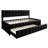 Twin Daybed Velvet With Trundle-981564163