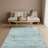 Decorative Carpet With Ivy Pattern In Traditional Anthracite Colors-532848458
