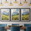 ANIMALS Series CCCVIII  -Custom Framed  Premium Print W Matt - 3 Pieces-680906020-680906018