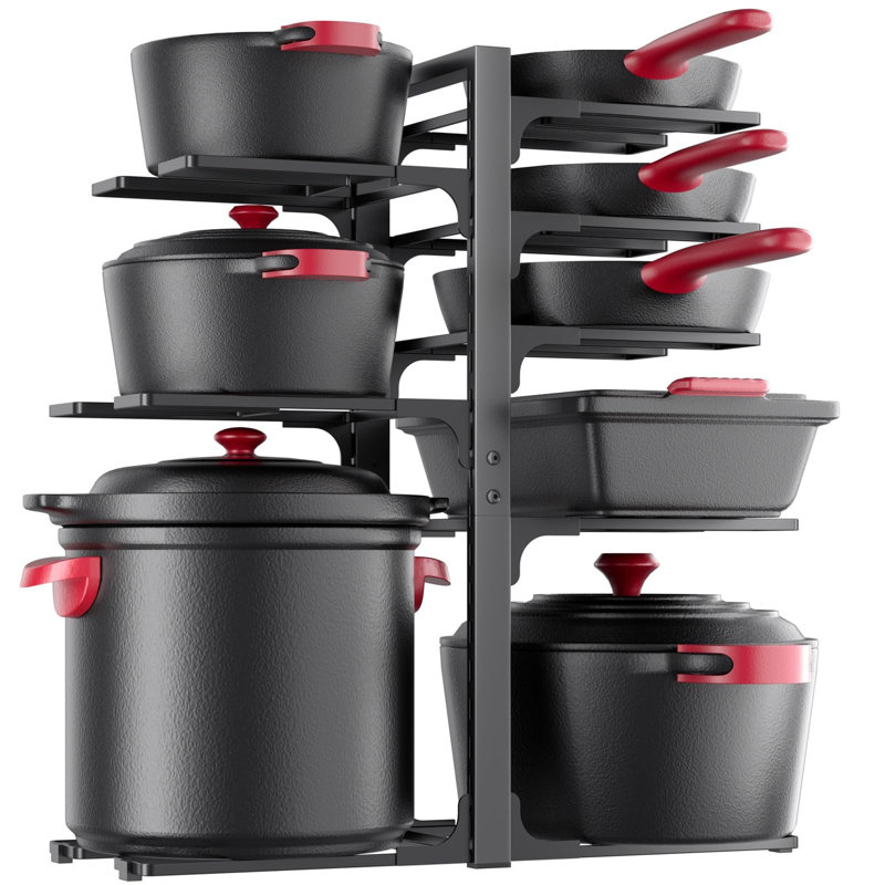 Pot Rack, Black Heavyduty