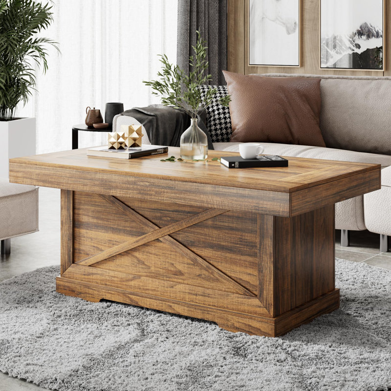 Table basse 39 pouces, Noyer