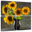 Vase Harnek de tournesols jaunes-109032749