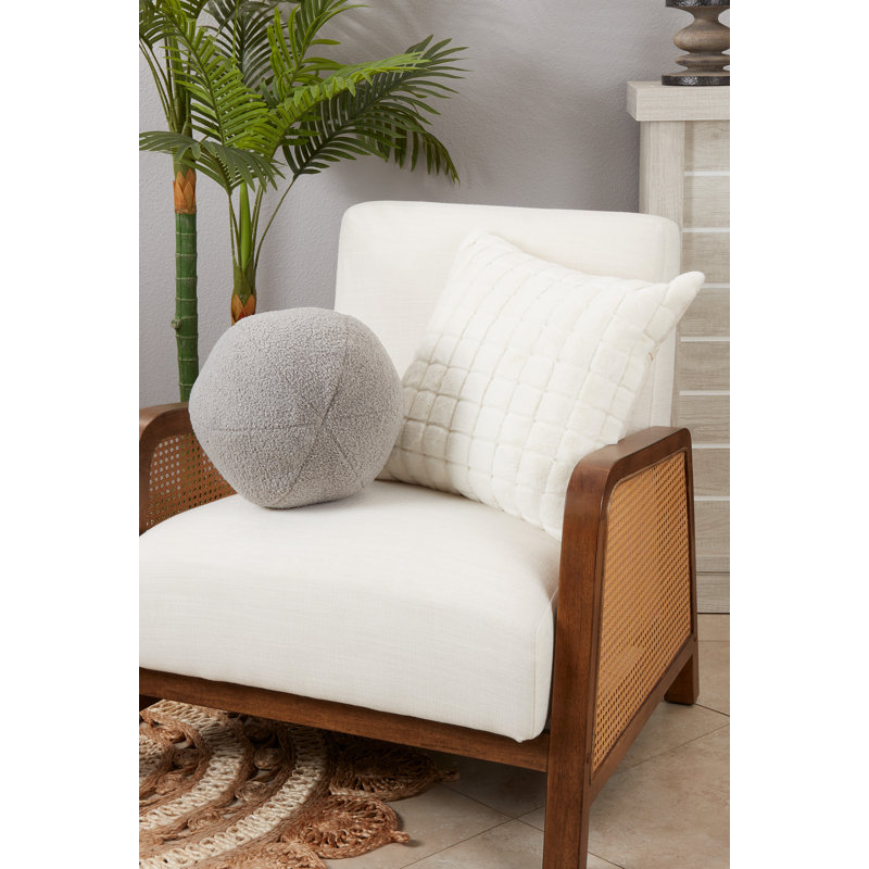 Throw Pillow, Gray