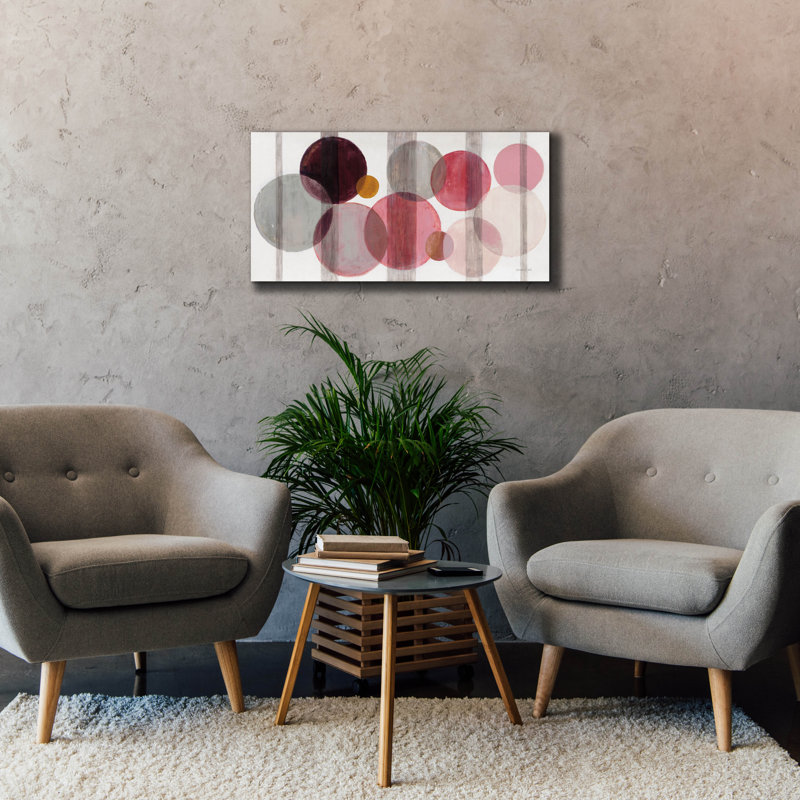 «Dot Play» par Danhui Nai, art mural sur toile, H 20 po x l 40 po