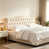 Diamond Button - Beige