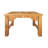 Ingrid Solid Wood Teak Outdoor Bench
