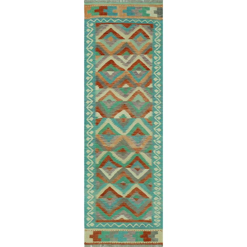Tapis de couloir bleu Mustafa Lt. Sun