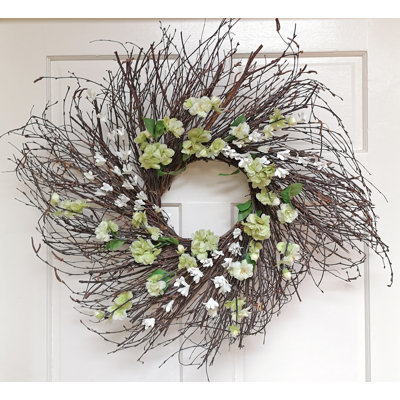 Couronne en soie 25 po Blossom