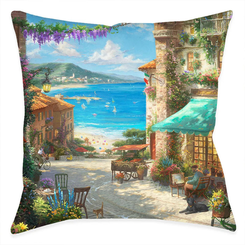 Coussin décoratif Thomas Kinkade