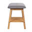 Bahari Polyester Upholstered Bench