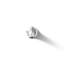 Wall-Mount 8 In. Bath Spout With Straight Design-797484451