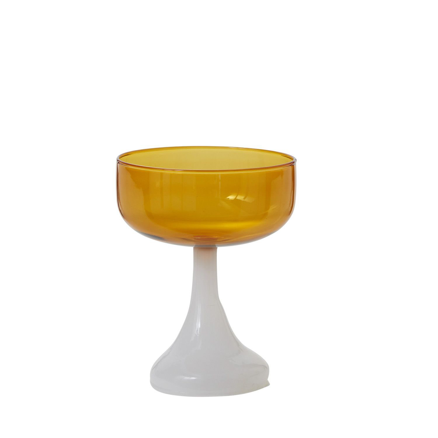 Aredale 12oz. Handmade Coupe, Yellow
