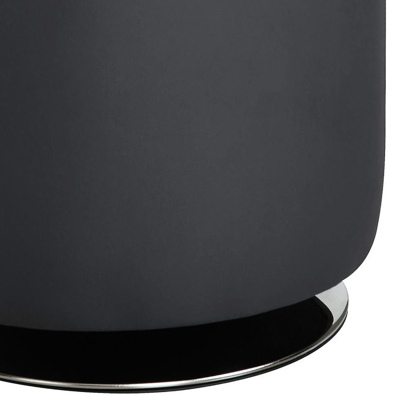 Revêtement gris moderne avec base et détails douillets pivotants douillets pour le salon