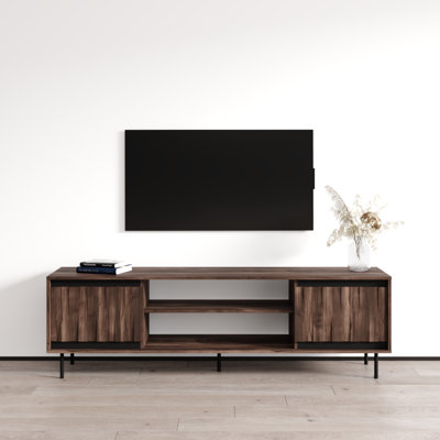 Swing 71" Modern TV Stand with Matte Finish
