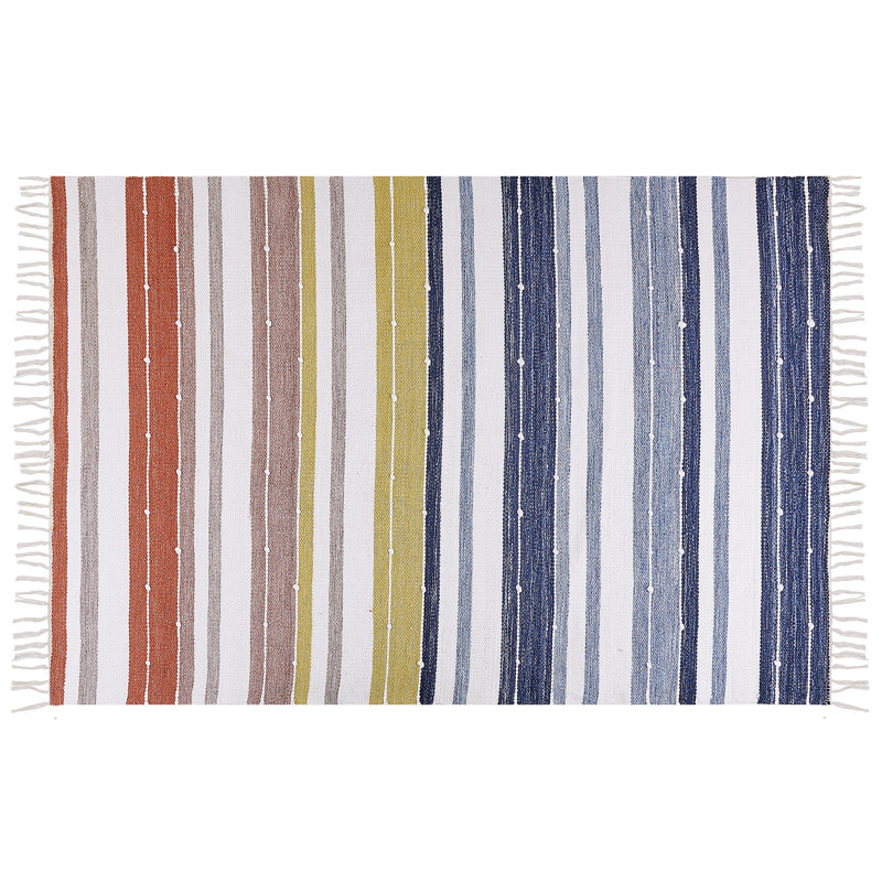 Waroona Striped Hand Woven Area Rug, Rectangle 160 x 230cm