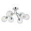 Analin Glass Semi Flush Mount