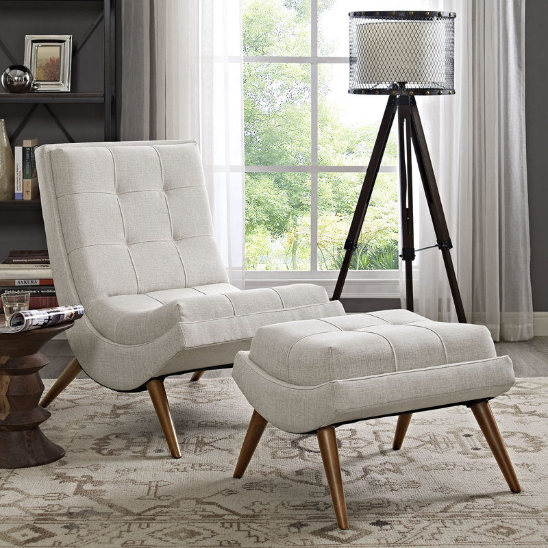 Ensemble de chaise longue Modway, Gris