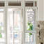 20" H Clear Floral Beveled Glass Window Panel - Charlton Home