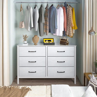 110 cm W Chest of 6 Drawers