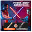 Épée lumineuse 12 couleurs RVB 41 po