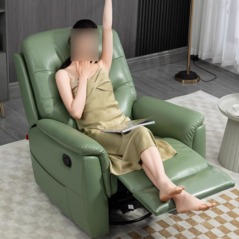 Isaias, Green Faux Leather