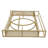 Industrial Wall Mounted Metal Wine Rack Cabinet