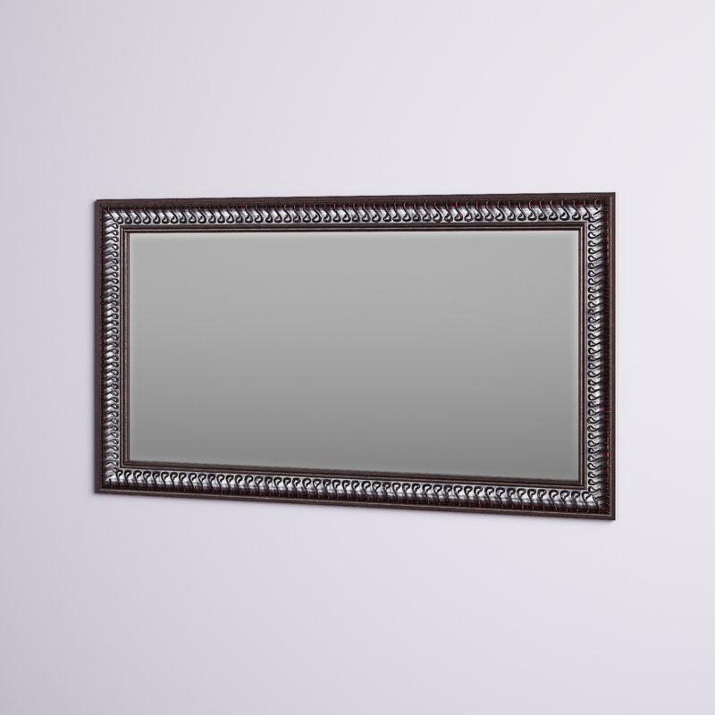 Hayman Solid Wood Flat Mirror, 39" H x 75.5" W