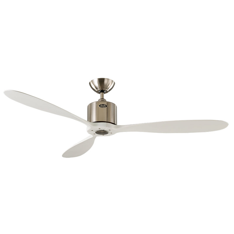 Sarina 132cm Ceiling Fan, Lacquered White