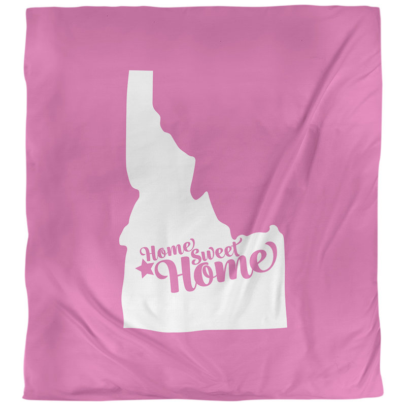Housse de couette boise doux, Housse de couette simple TG, Rose, Microfibre