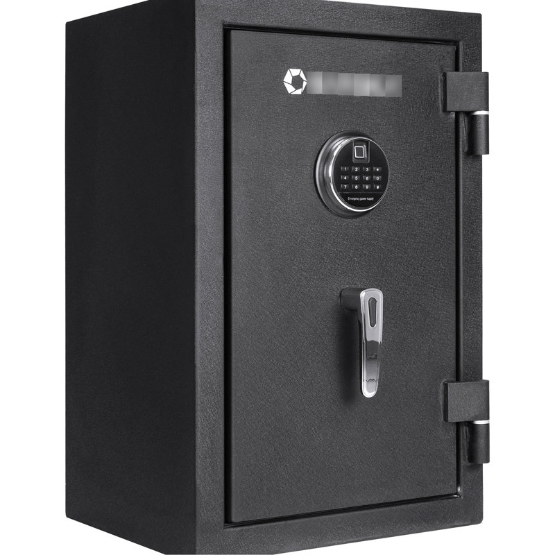 Coffre-fort de 2,02 pi cubes avec 2 codes à broches et système de rangement réglable pour système d'alarme