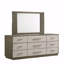 Commode 9 tiroirs, fabrication en bois de style moderne