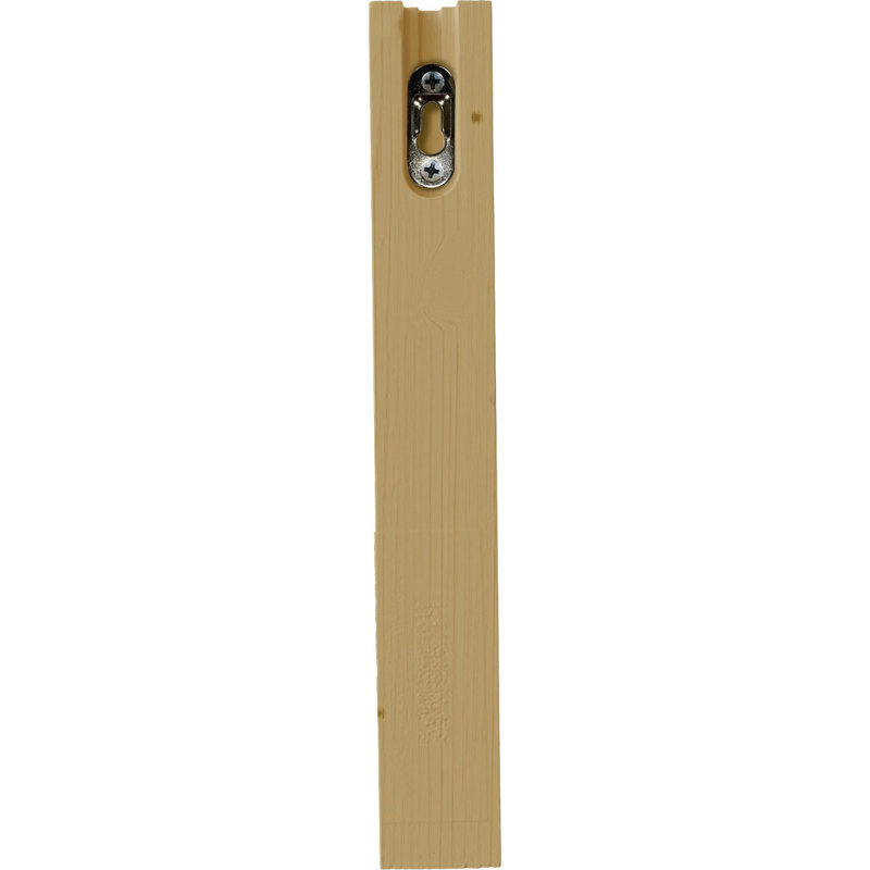 Corbeau Ellis Wood, Alder, H 10,5 po x l 1,5 po x P 8,5 po
