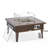Kliyah Square Propane Smokeless Fire Pit Table