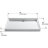 Groove 48" x 36" Single Threshold Rear Center Drain Shower Base-10978670-119009544