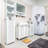 Miami Bathroom Storage Cabinet with Vented Door and Drawer