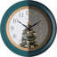 Solid Wood Analogue Wall Clock