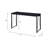 Zaidin Black Writing Desk-2089681145