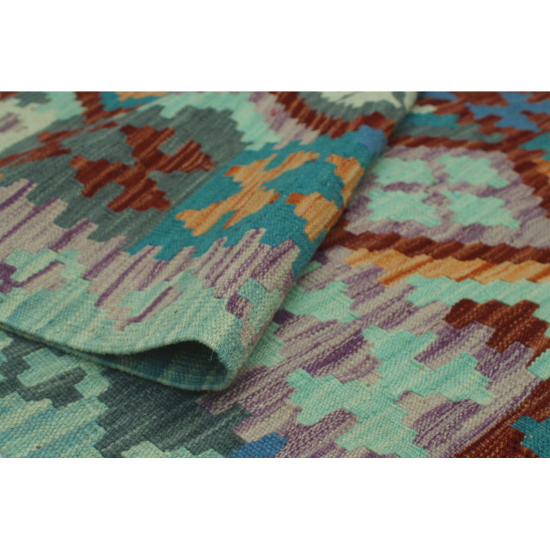 Wool Oriental and Geometric Indoor Rug
