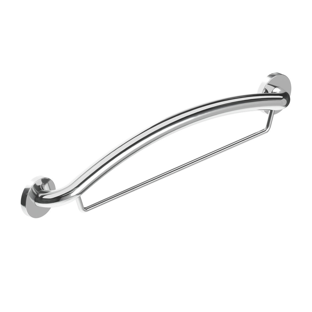 PLUS Towel Bar 27.5", Decorative Grab Bar with Towel Holder (500 lb. Capacity) HealthCraft 