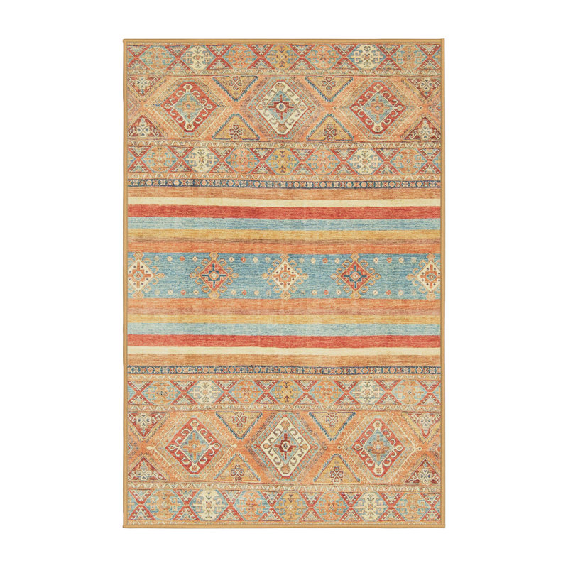 Tapis abstrait moderne 2691, Tapis de couloir 2 pi x 5 pi