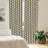 Abstract Semi-Sheer Rod Pocket Curtain Panels-45964726