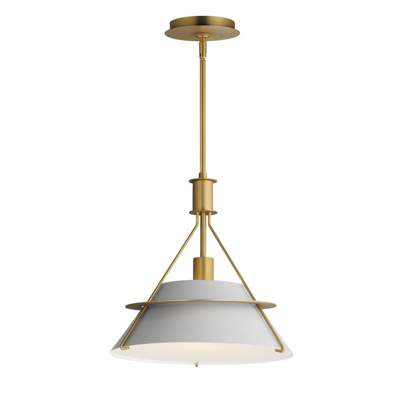 Luminaire suspendu conique à 1 lumière Mirissa