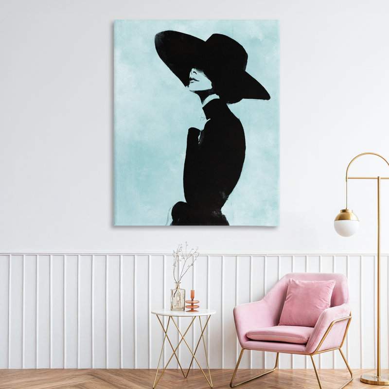 Eclipse en toile noire, design par Svetlana Aleynikova, H 48 po x l 36 po