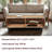 Solid Wood Coffee Table-1144208640