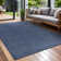Tapis intérieur / extérieur bleu Waikiki