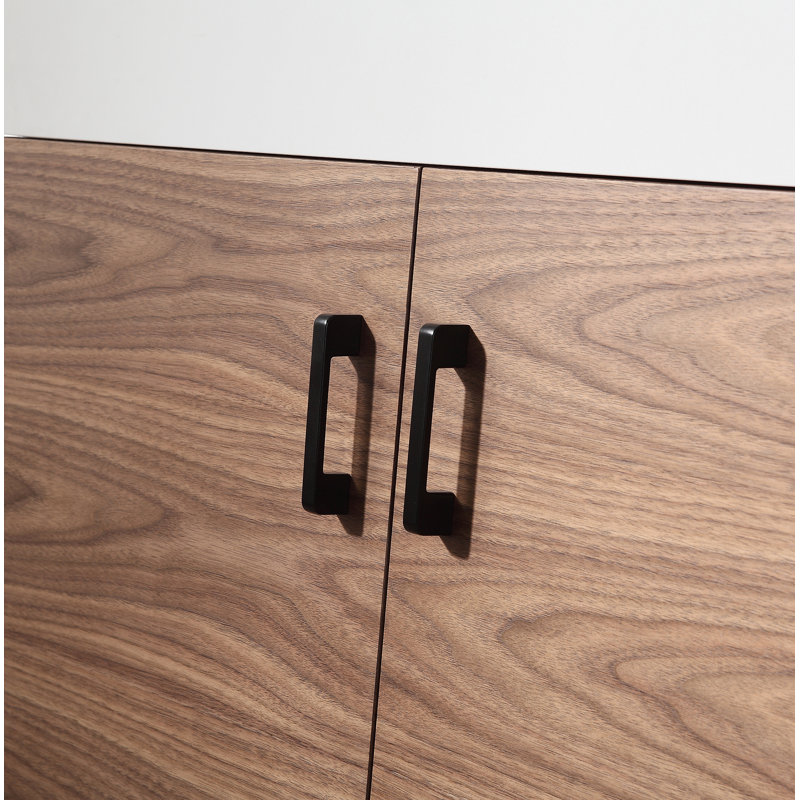 Veemon 36” W Single Vanity, Walnut