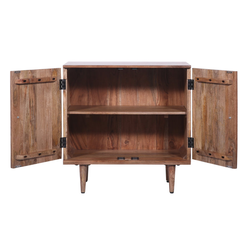 Lowndes Warm Brown Two Door Cabinet