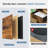 24" Wide 2-Drawer Mobile File Cabinet with Printer Stand and Side Pocket-894907202